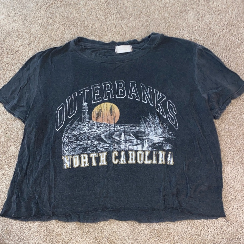Altard State outer banks cropped shirt
